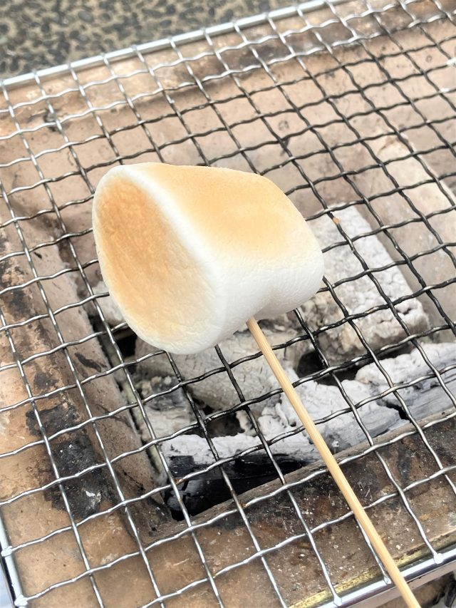 マシュマロ焼き体験 | ワークショップ