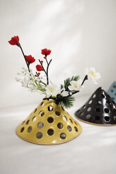 日々を彩る丸と花-フラワーベース作り- | ワークショップ